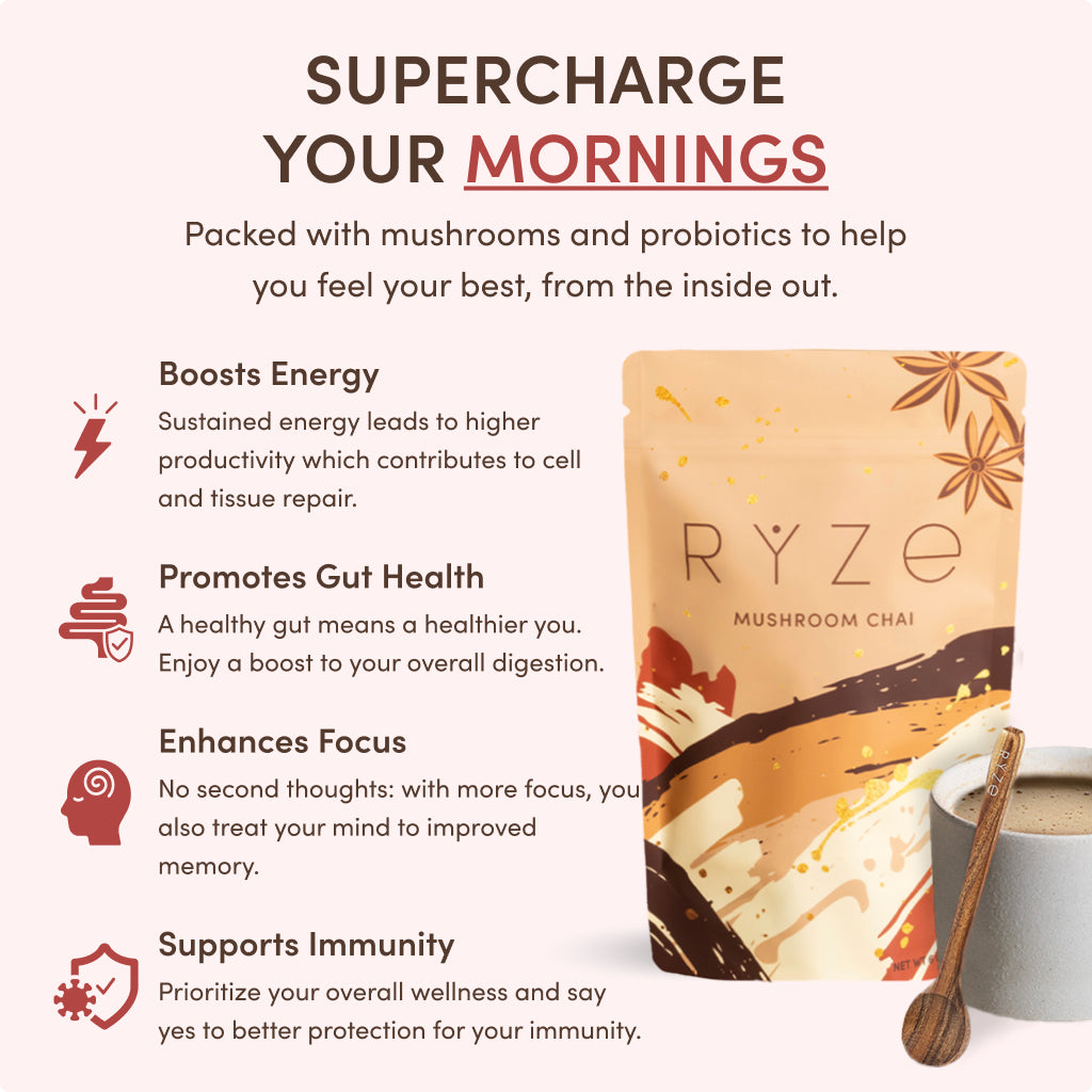 RYZE Mushroom Chai Starter Bag R0