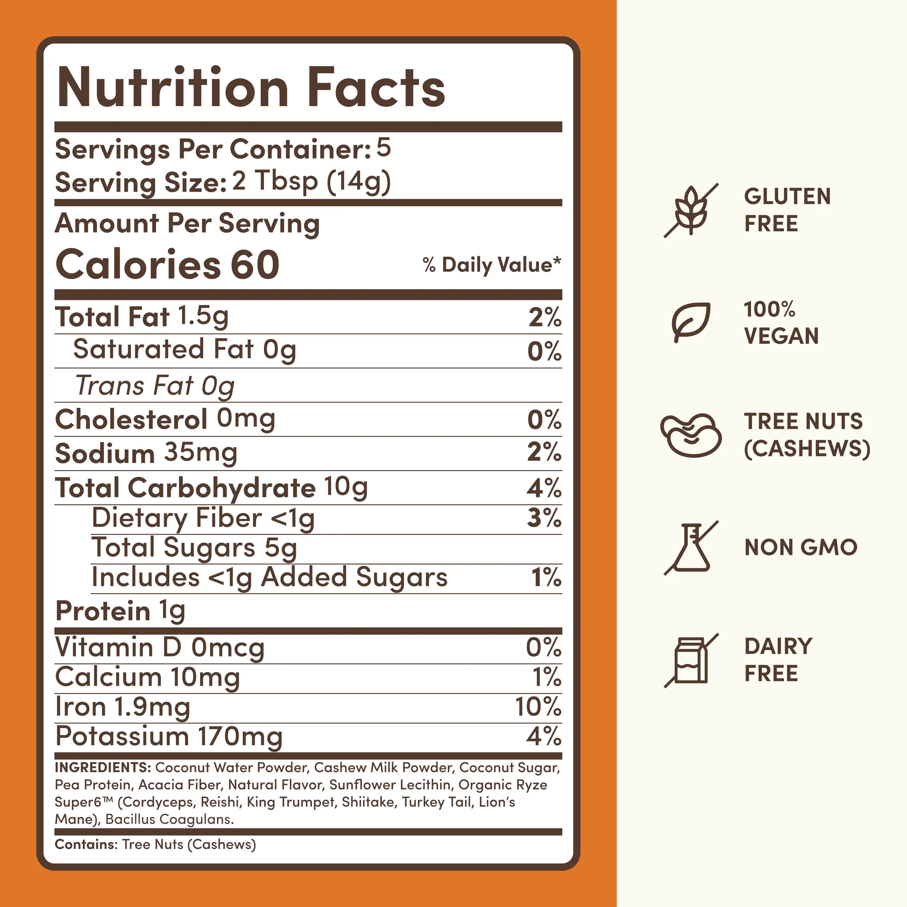 Vanilla + Caramel Superfood Creamer G3