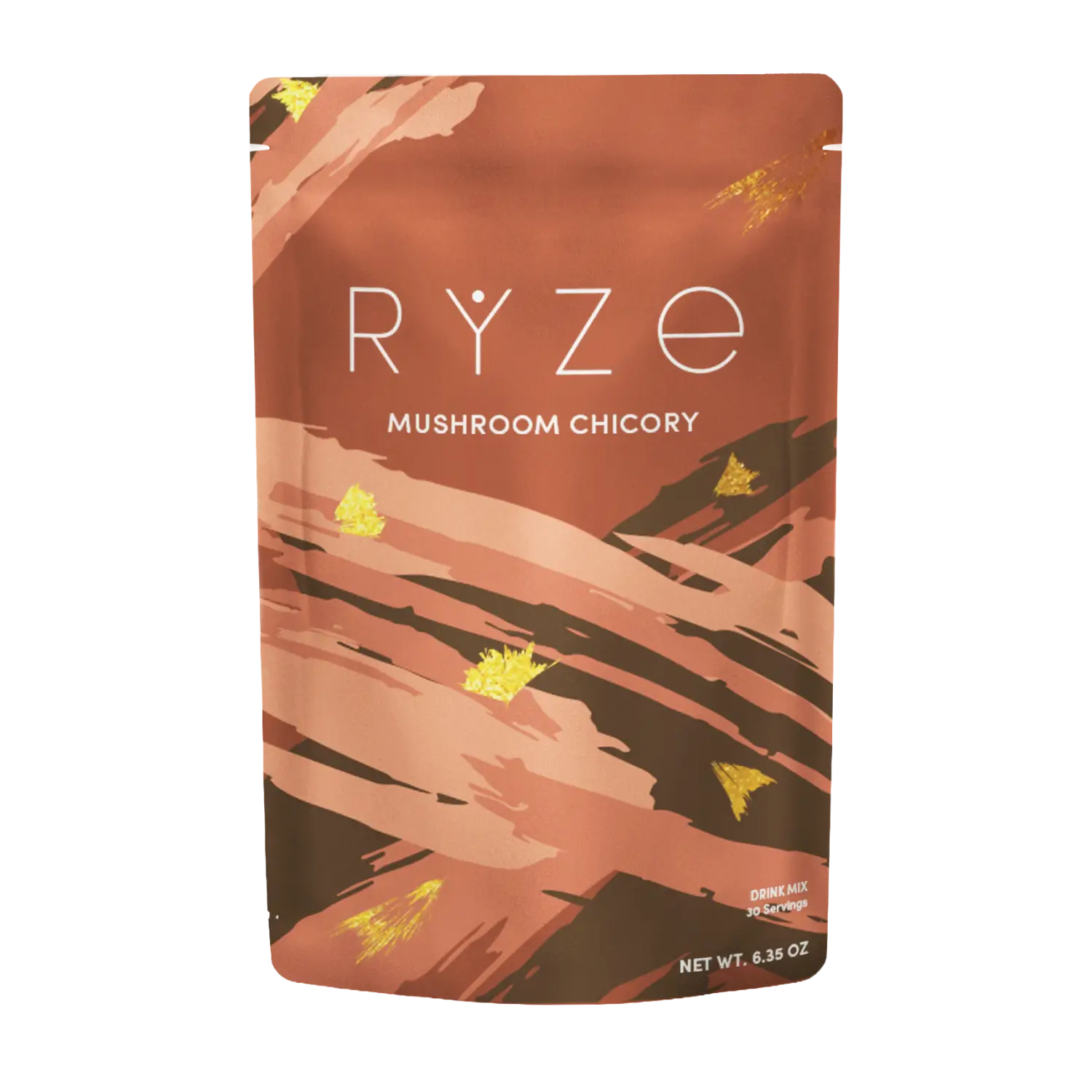 RYZE Mushroom Chicory — Organic Instant Chicory with Shitake & Lions mane, 30 Servings Y5