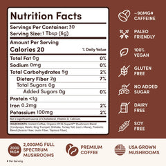 Mushroom Coffee Dark Roast (30 Servings) Z1
