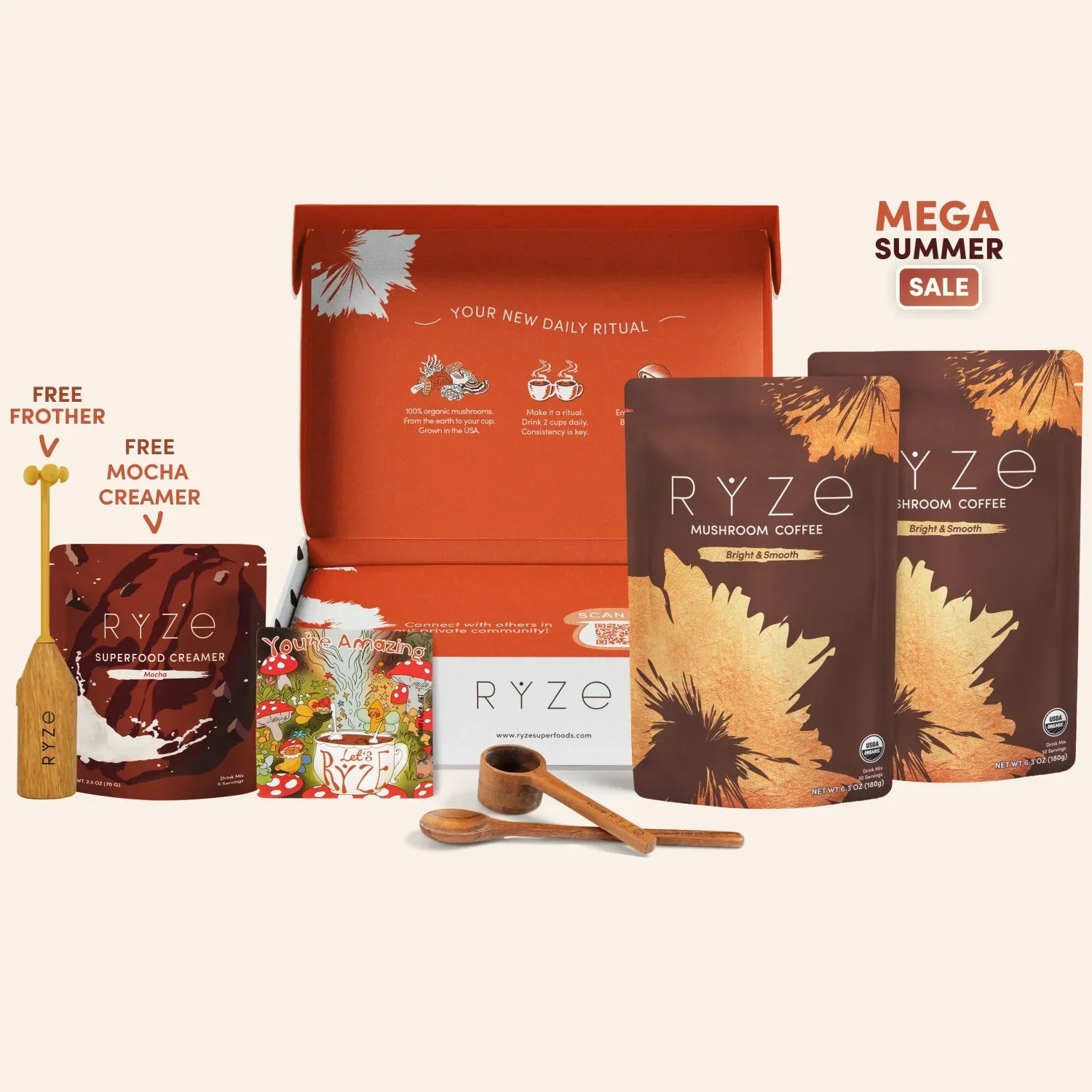 Starter Kit with Free Mocha Creamer W1