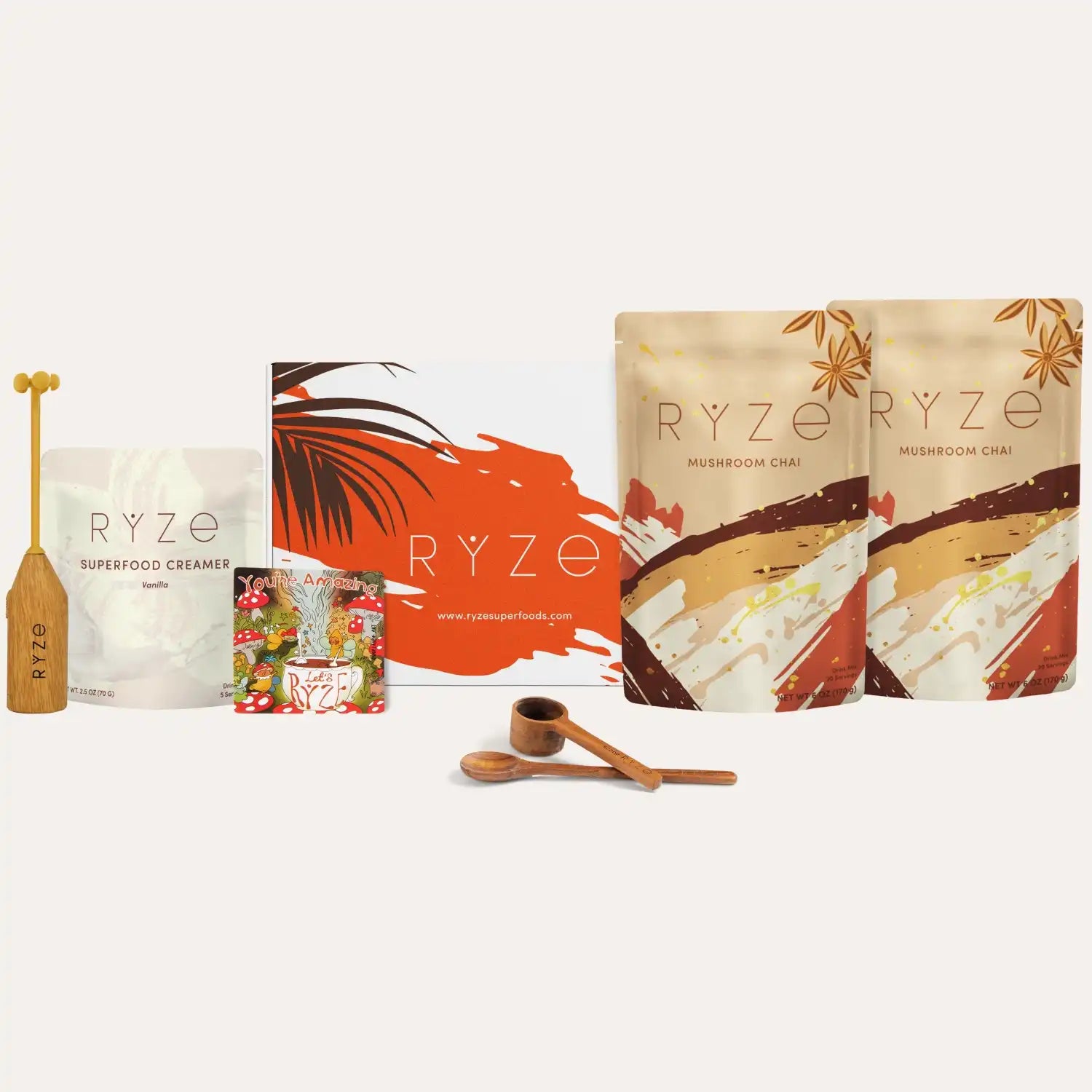 Mushroom Chai Starter Kit (40 Servings) F2