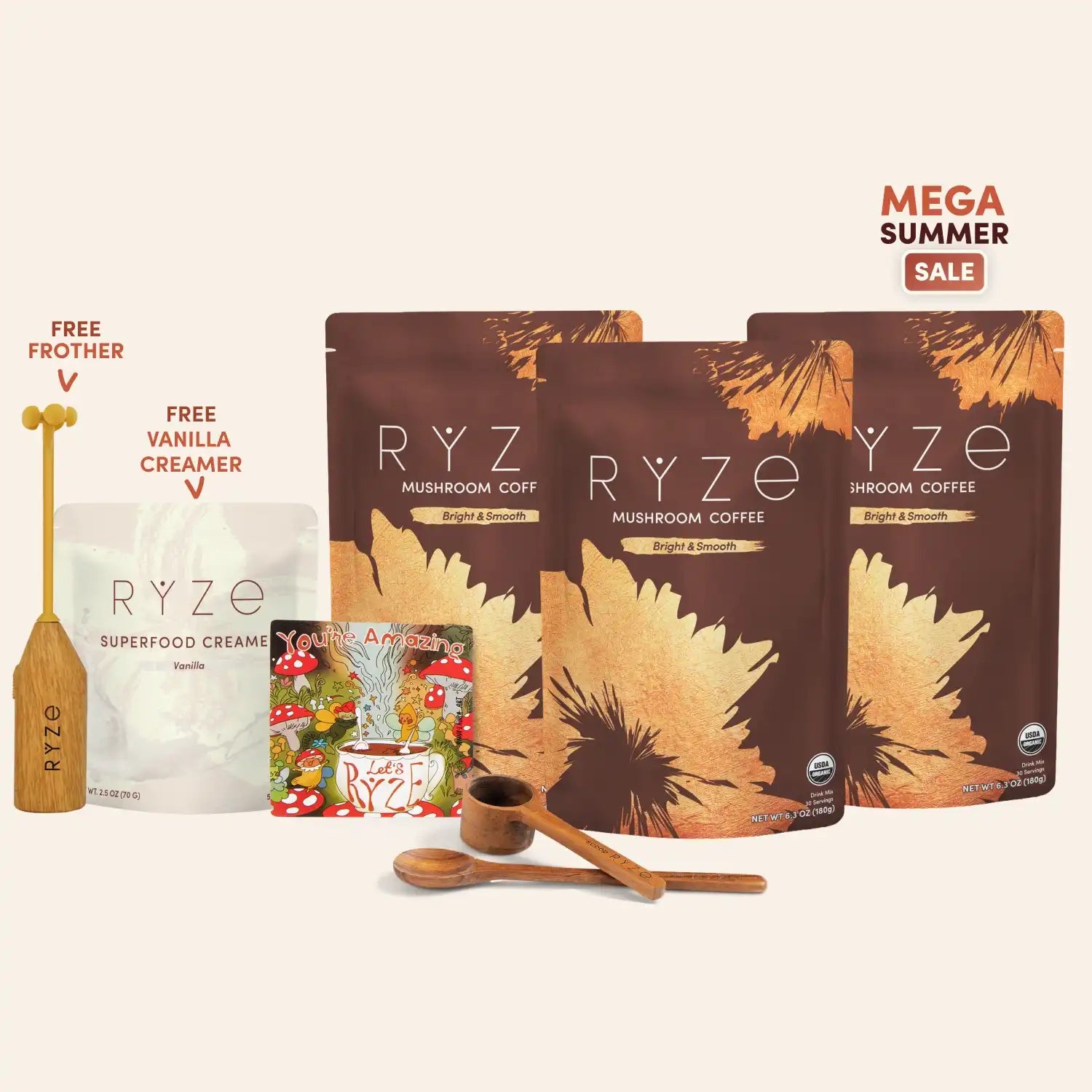 Mushroom Coffee (90 Servings) Z5