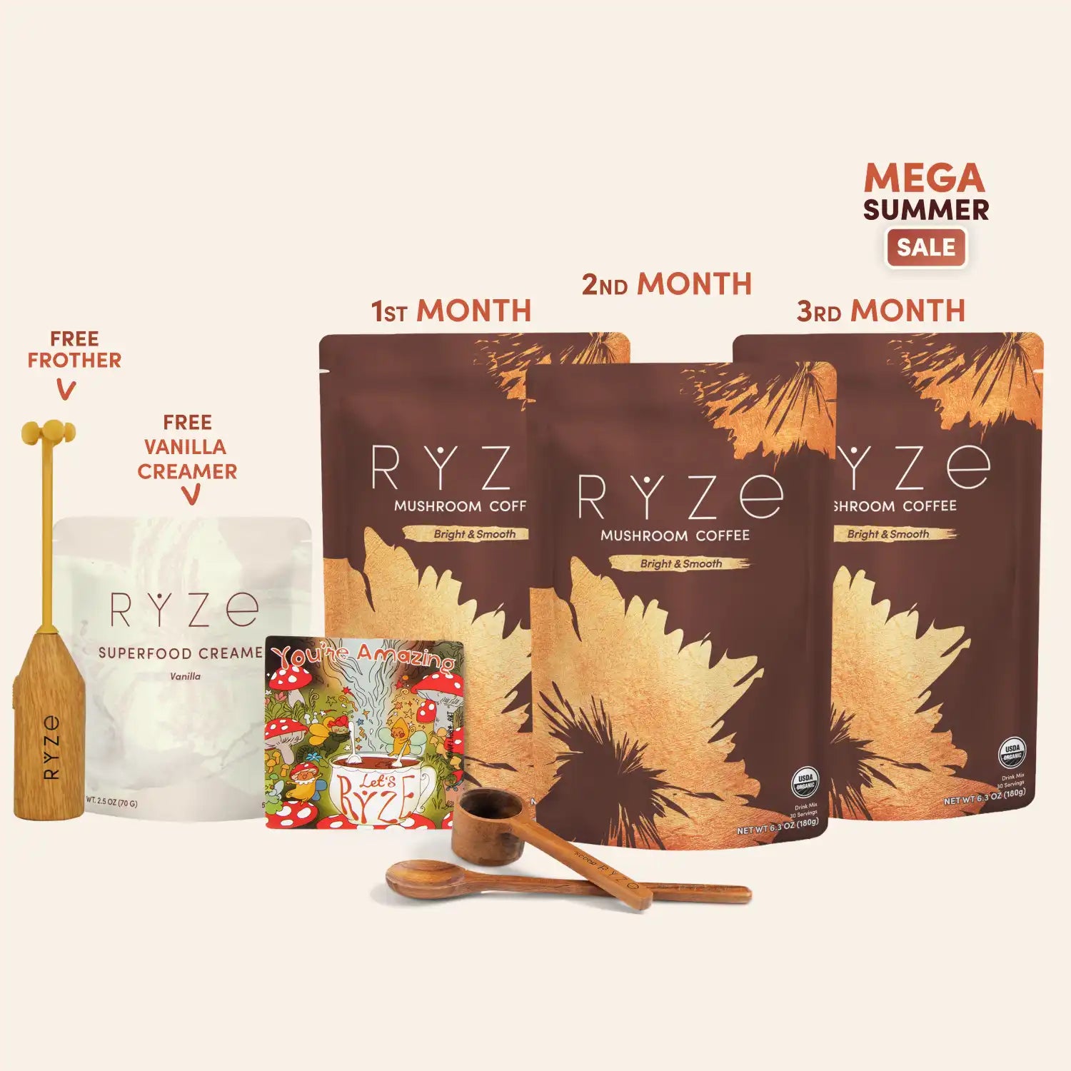 Mushroom Coffee (90 Serving) Z4
