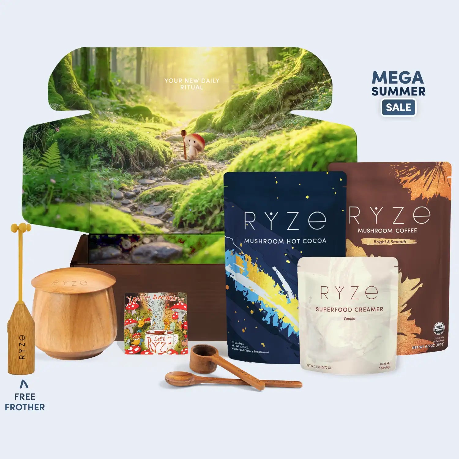 RYZE Ritual Set (Cocoa + Coffee) Q6