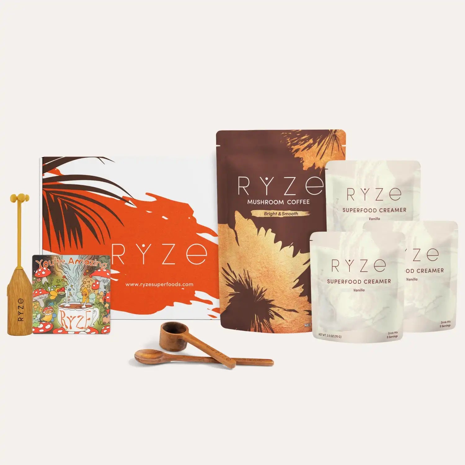 RYZE N Shine Bundle (Vanilla Creamer + Coffee) M6