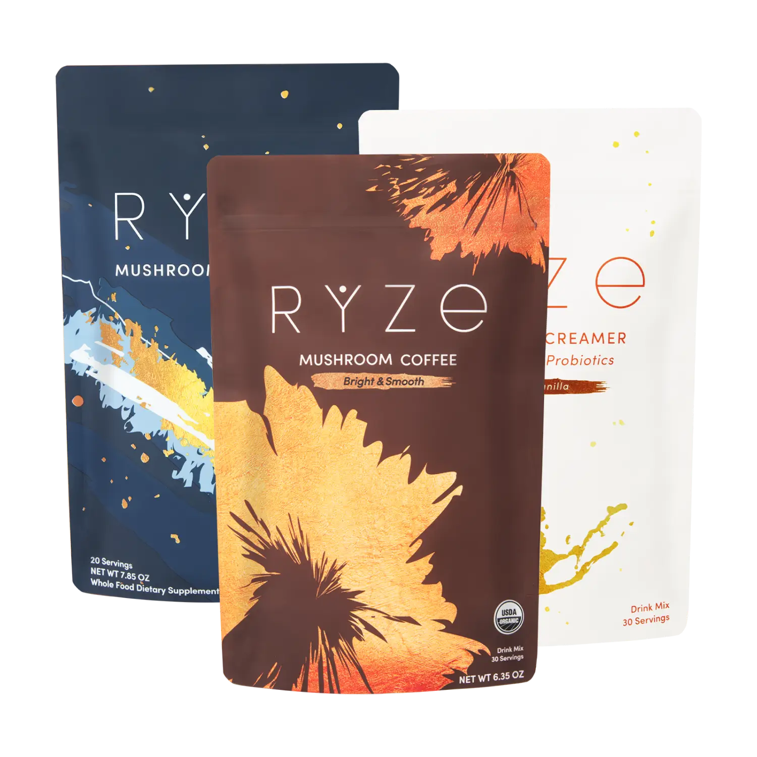 RYZE Ritual Set (Cocoa + Coffee + Creamer) O5