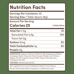 RYZE Mushroom Matcha — Organic Instant Matcha Latte with Lion's Mane & King Trumpet, 30 Servings P3