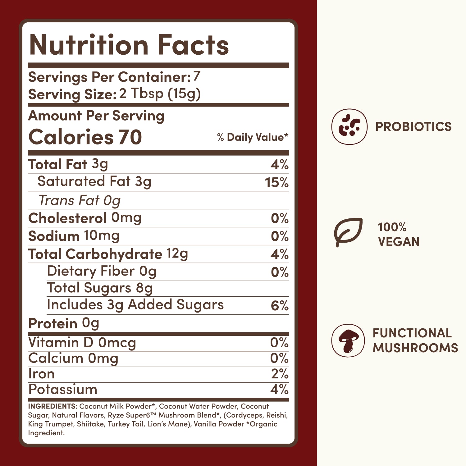 Vanilla + Mocha Superfood Creamer G5
