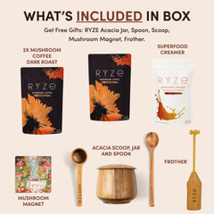 Mushroom Coffee Ritual Set R1