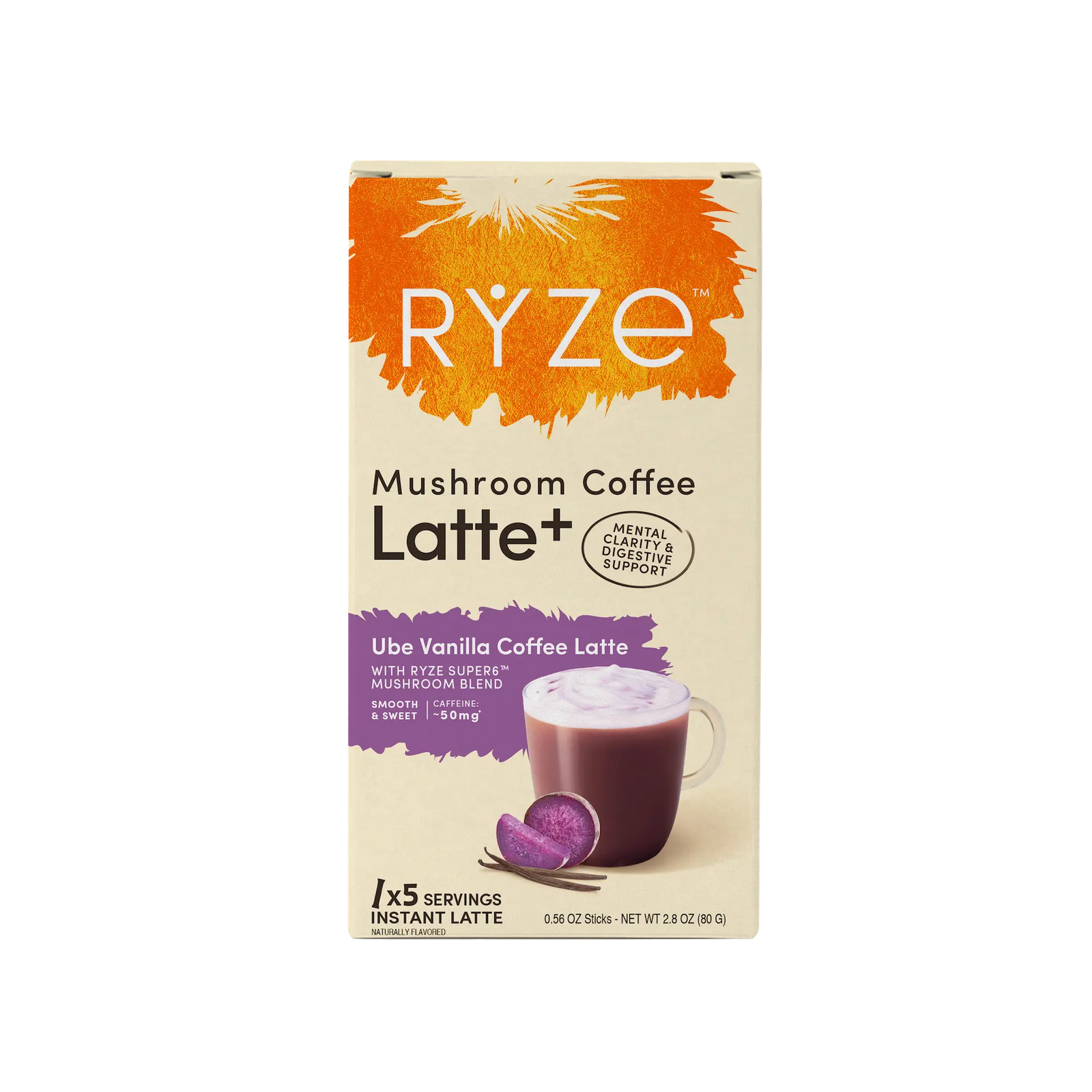 Ube Vanilla Coffee Latte Carton P5