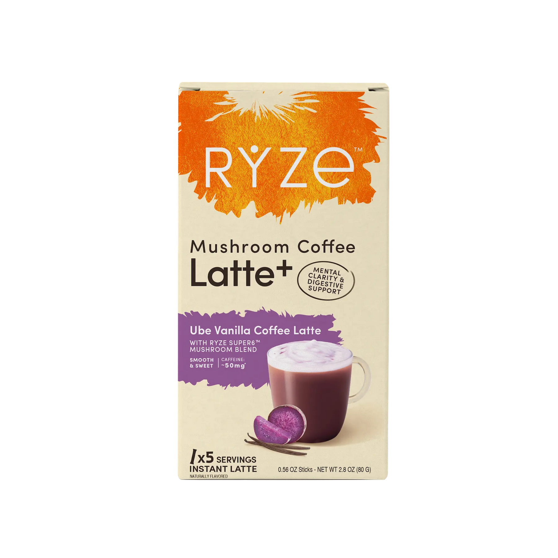 Ube Vanilla Coffee Latte Carton P5