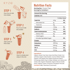 Mushroom Overnight Oats Pack (14 Servings) H0